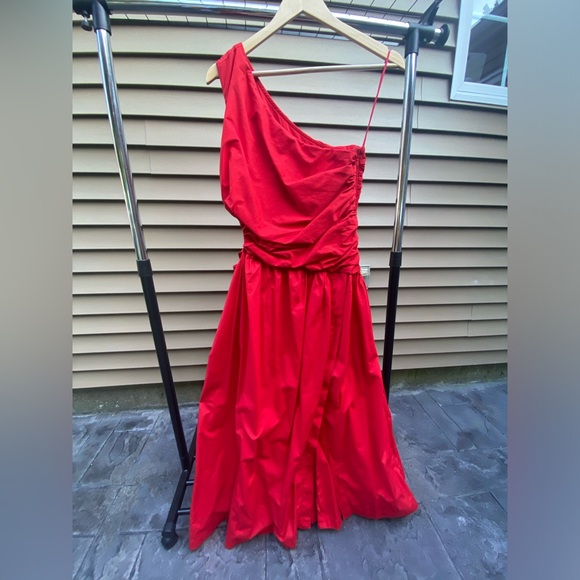 Abercrombie One-Shoulder Cutout Maxi Dress - Picture 3 of 12